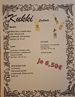 Kukki Cocktails